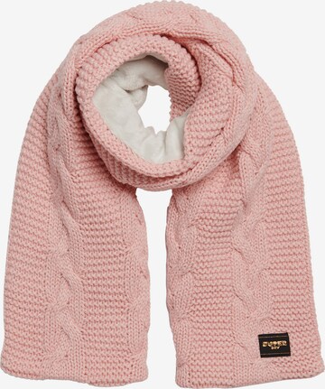 Superdry Scarf in Pink: front