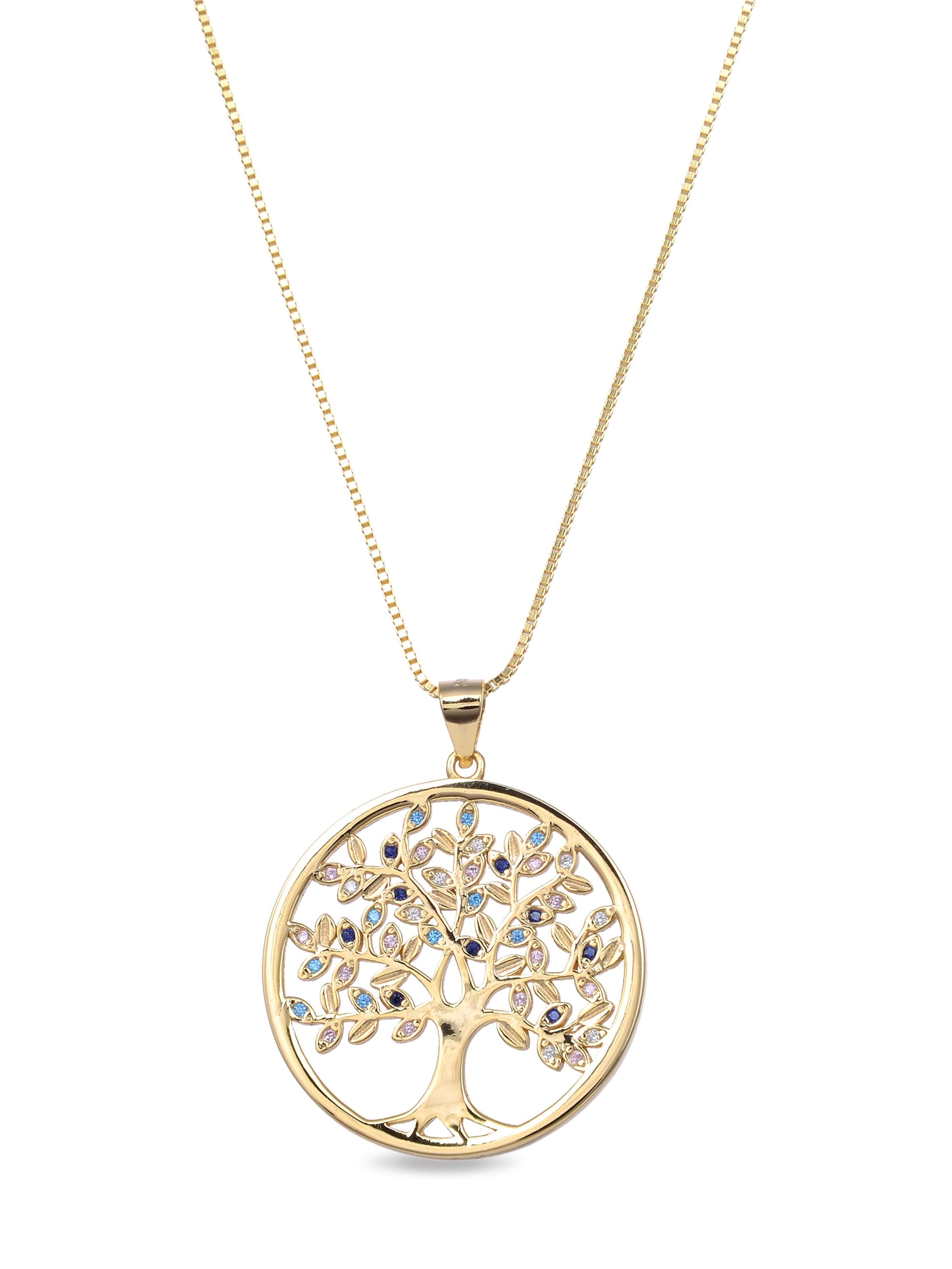 Luxenter Kæde 'Apriu' i guld: forside