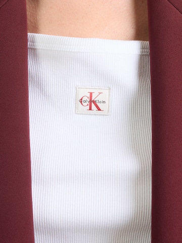 Regular Top de la Calvin Klein Jeans pe alb