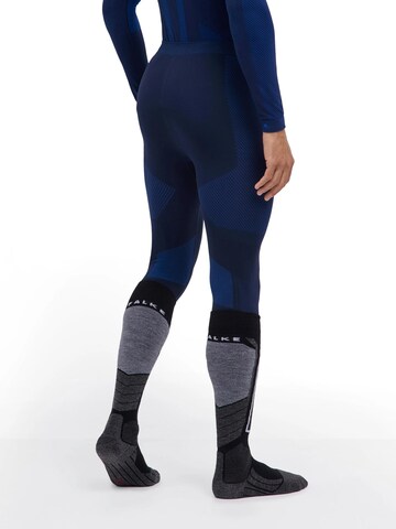 FALKE Skinny Sporthose '3/4'‌‌‌‌ in Blau