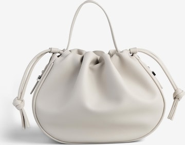 PIECES - Bolso saco en gris: frente