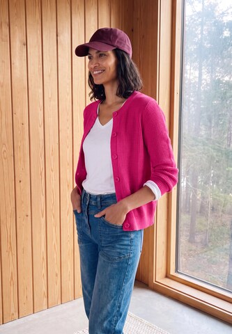 CECIL - Casaco de malha em rosa: lateral