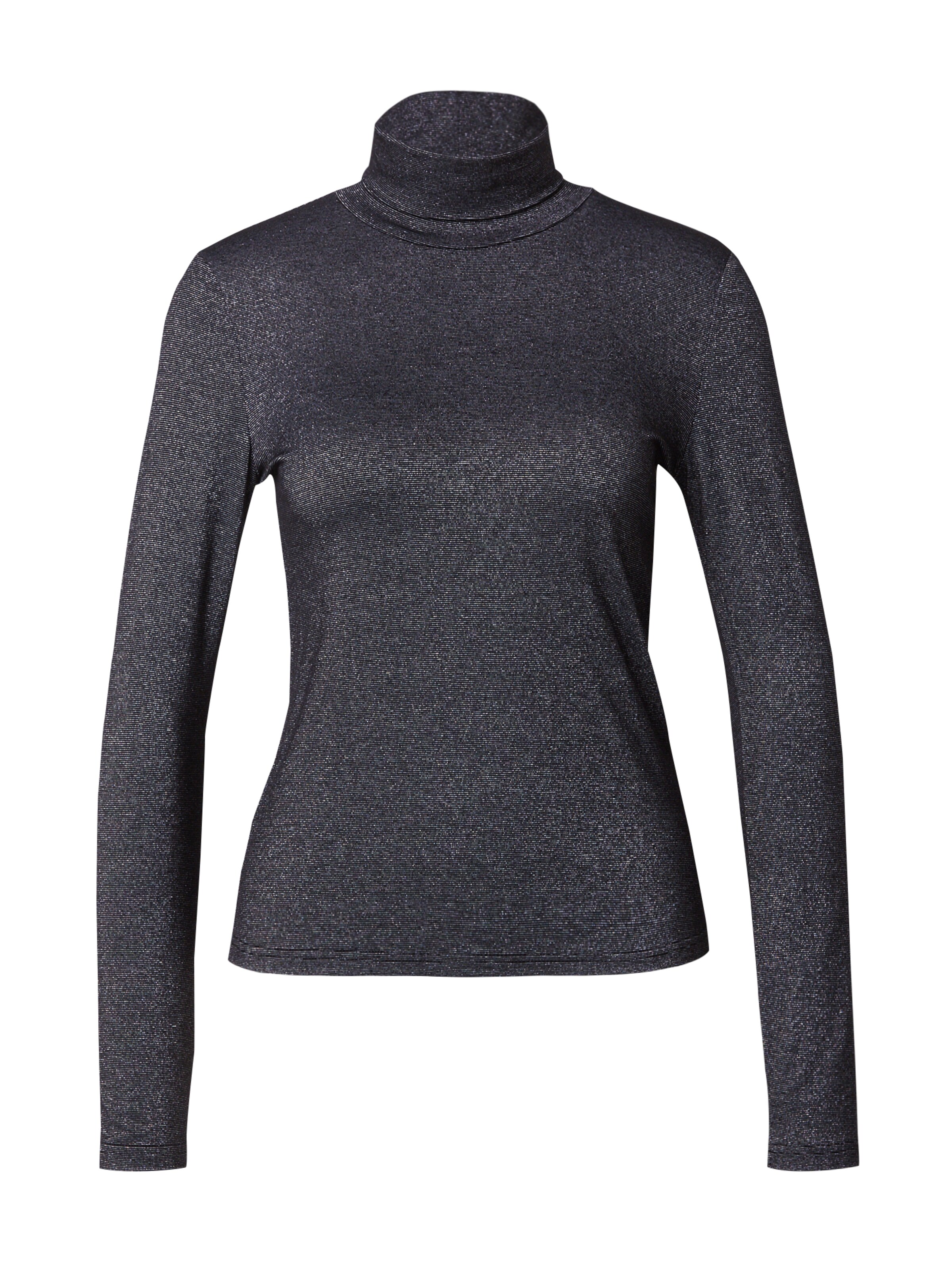 T-shirt NÜMPH en noir : devant