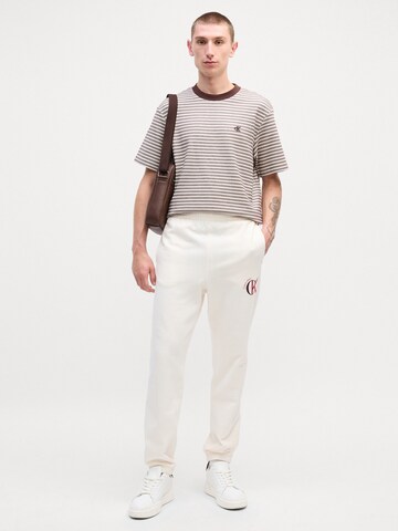 Calvin Klein Jeans Конический (Tapered) Штаны в Белый