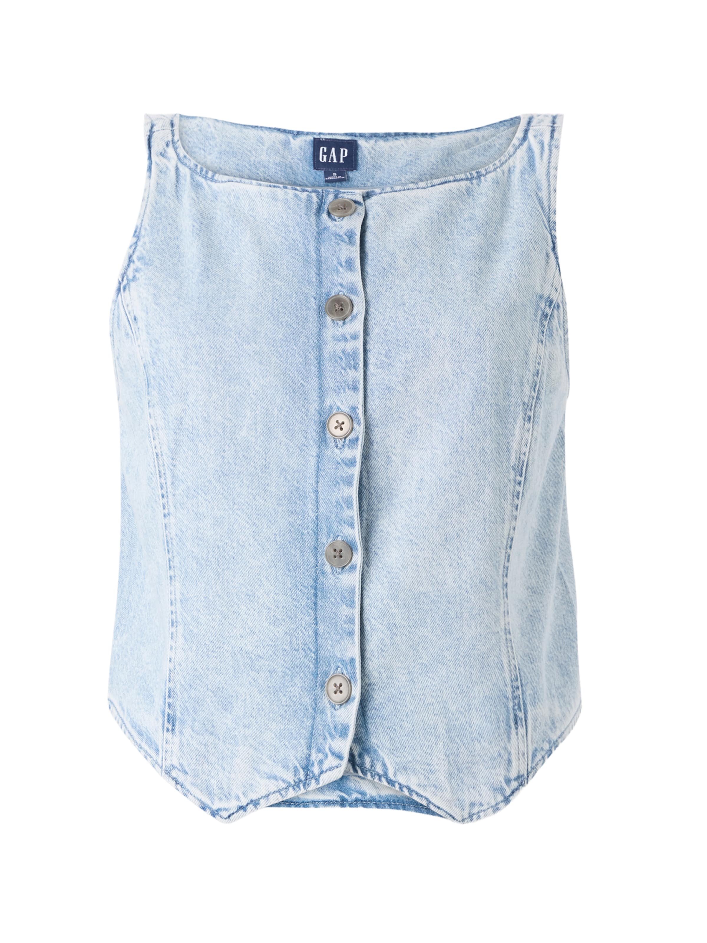 GAP Жилет от костюма в Синий: спереди