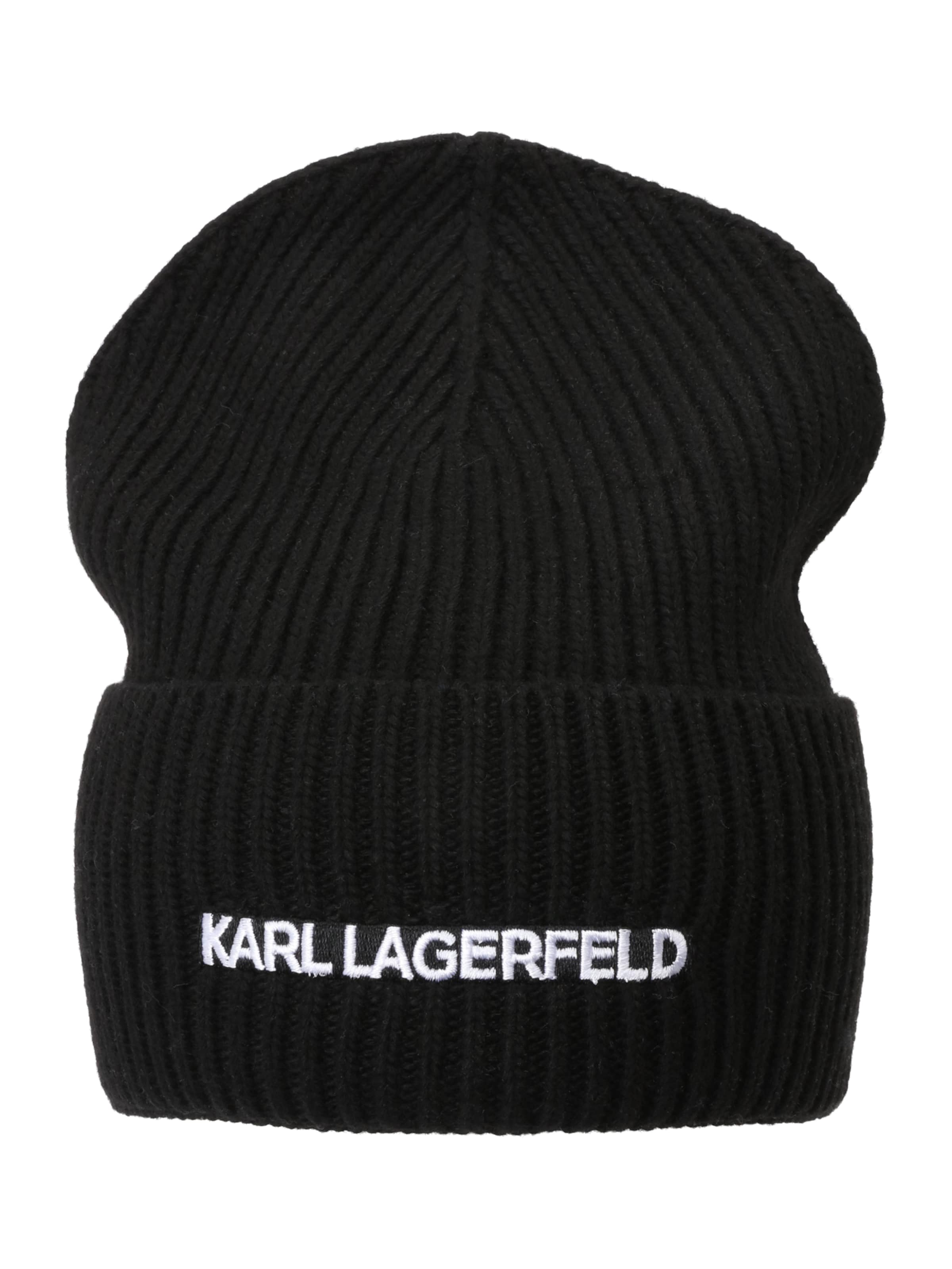 Karl Lagerfeld Σκούφος 'Essential' σε μαύρο