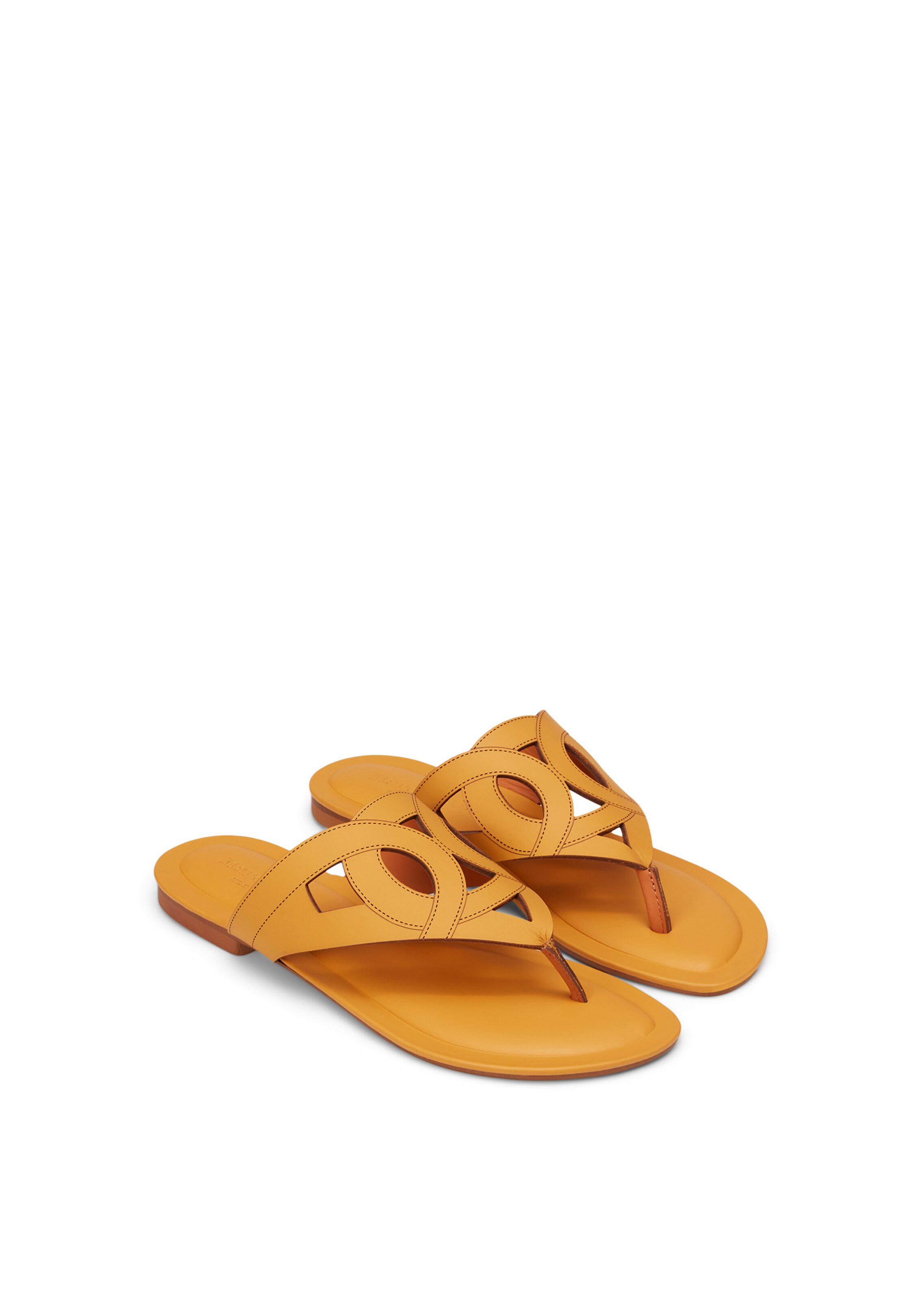 Marc O'Polo T-bar sandals in Yellow