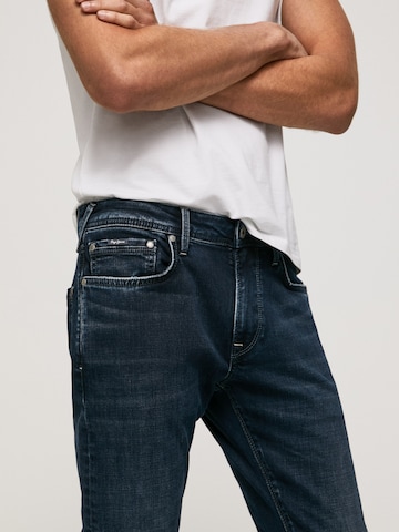 Pepe Jeans Slimfit Jeans 'Stanley' in Blauw
