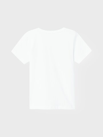 T-Shirt 'AMOS' NAME IT en blanc