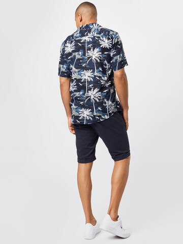 Oscar Jacobson Regular Shorts 'Declan' in Blau