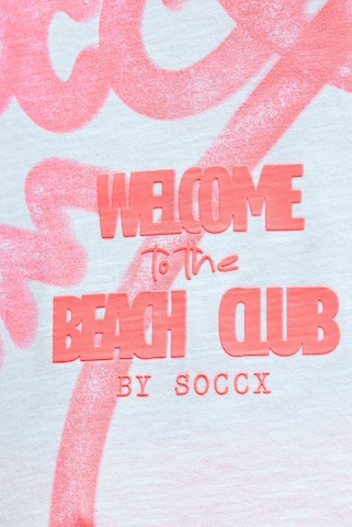 Soccx T-Shirt in Weiß