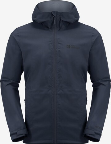 JACK WOLFSKIN Outdoor jacket in Blue: front