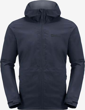 JACK WOLFSKIN Outdoorjas in Blauw: voorkant