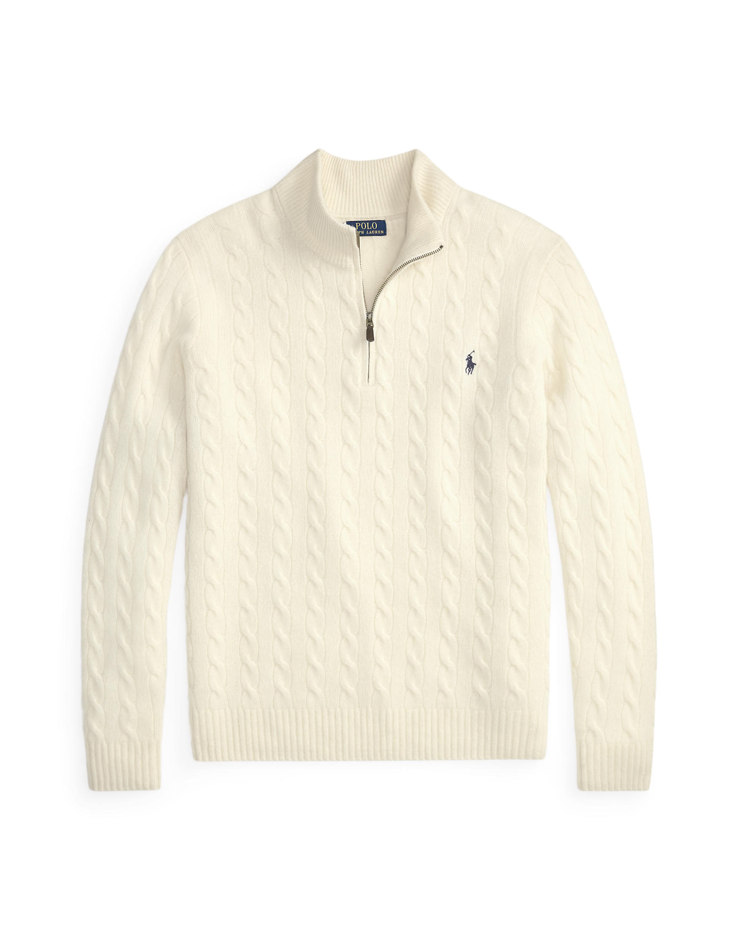 Pull-over Polo Ralph Lauren Big & Tall en beige : devant