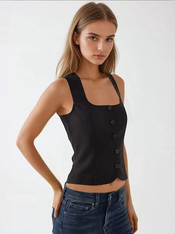 Hiccup Gilet in Zwart