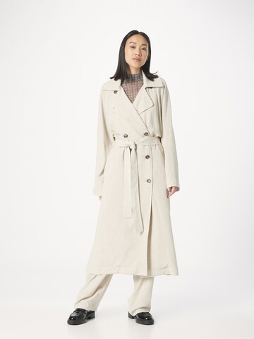 WEEKDAY Summer Coat 'Julie' in White: front