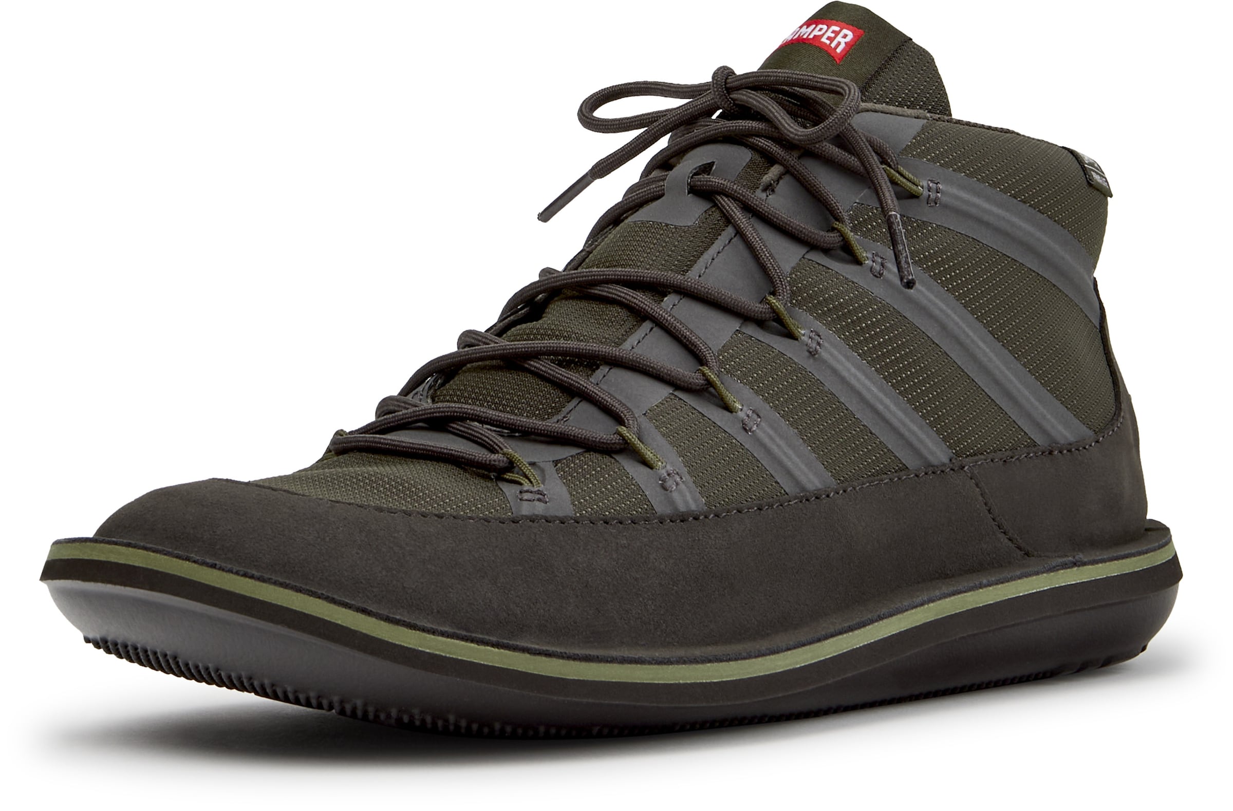 Sneaker alta ' Beetle ' di CAMPER in verde: frontale