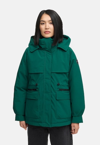 Manteau d’hiver 'Shigaraa XVI' MARIKOO en vert : devant