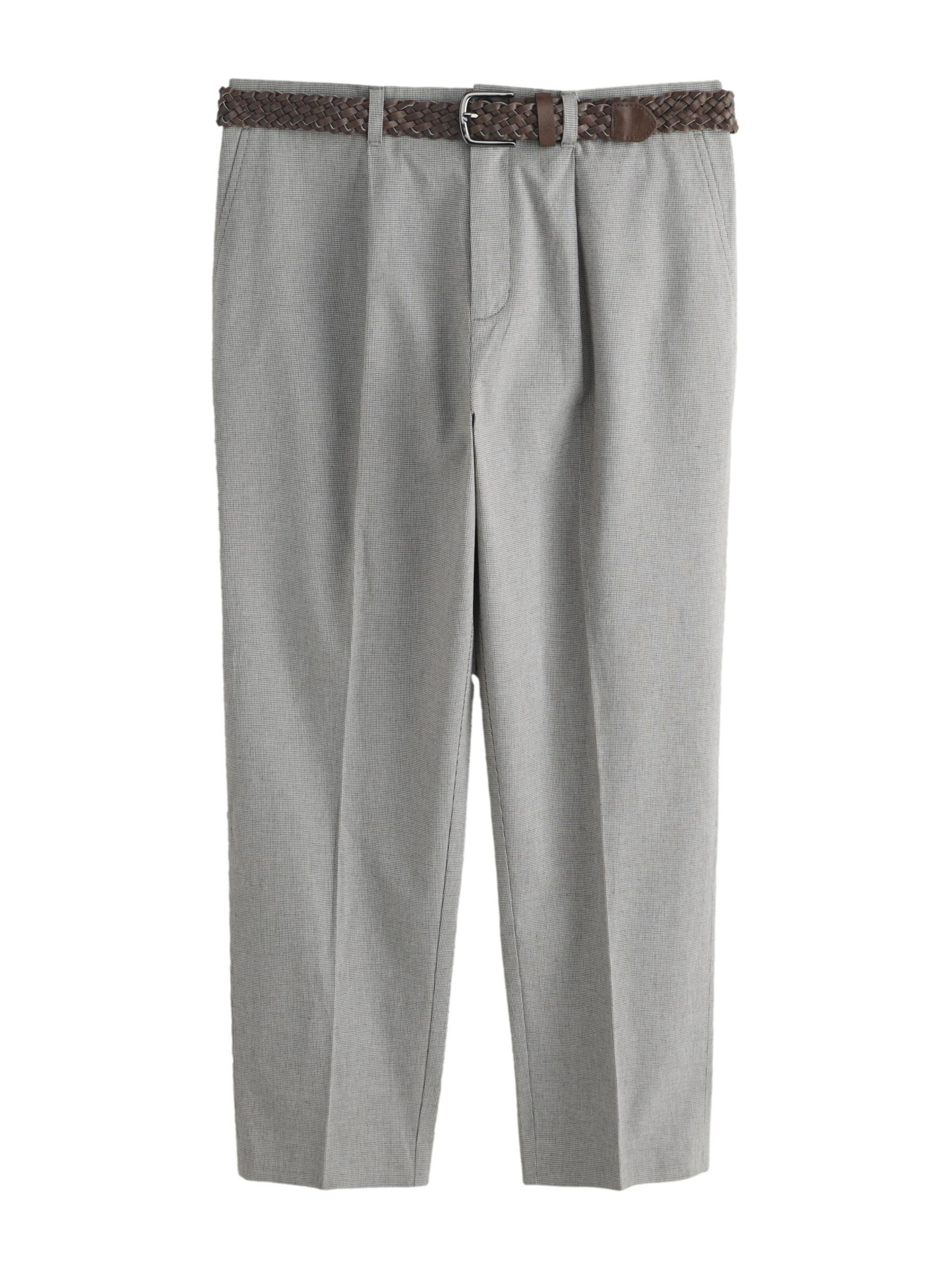 Next Chino-püksid, värv roheline: eest vaates