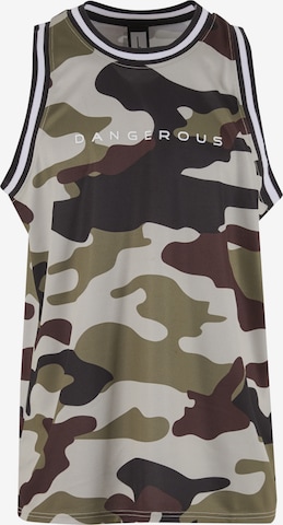 Dangerous DNGRS - Camisa em bege: frente