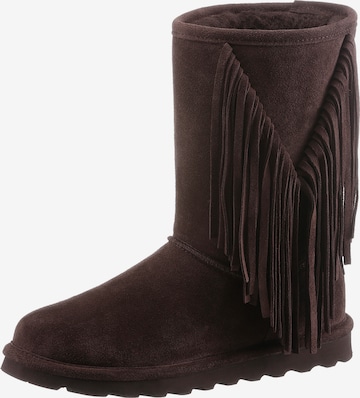 Bearpaw Boots in Brown: front