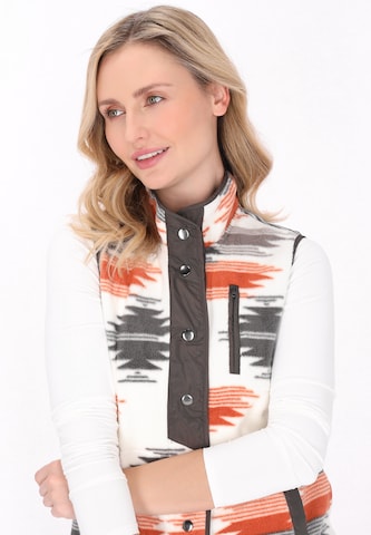 Gilet usha BLUE LABEL en mélange de couleurs : devant