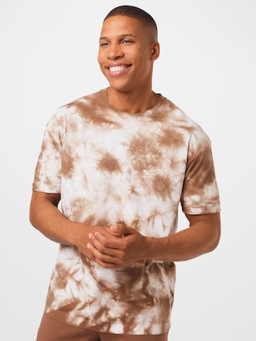 DRYKORN T-shirt 'THILO' i brun: framsida