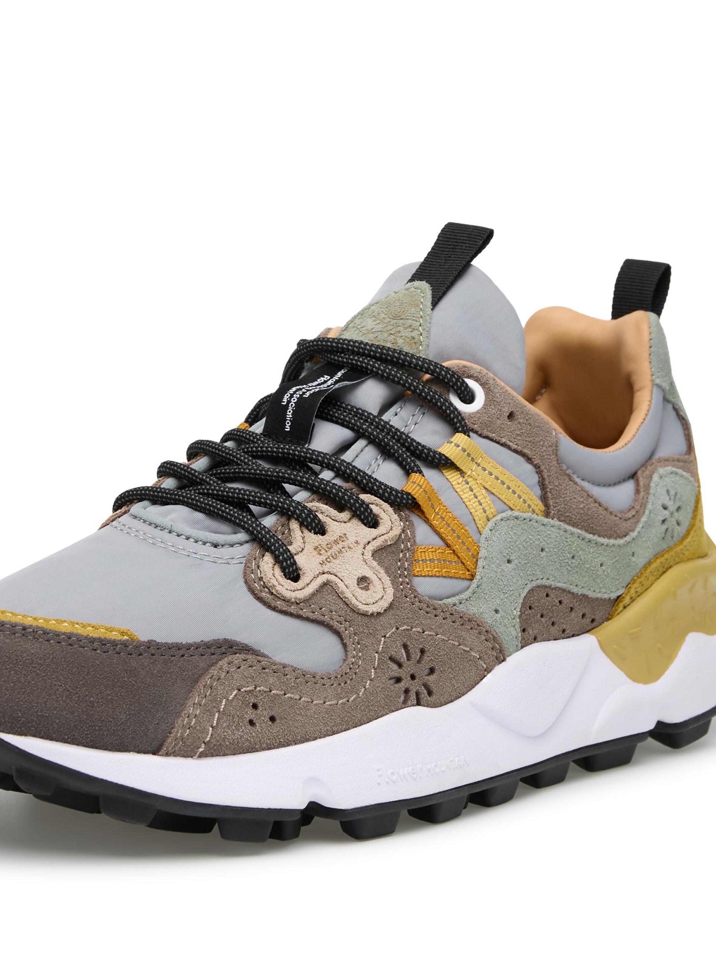 Flower Mountain Sneaker low 'YAMANO 3 MAN'‌‌‌‌‌‌‌‌ in Grau