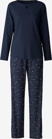 CALIDA Pyjama 'Sweet Dreams' in Blau: Vorderseite