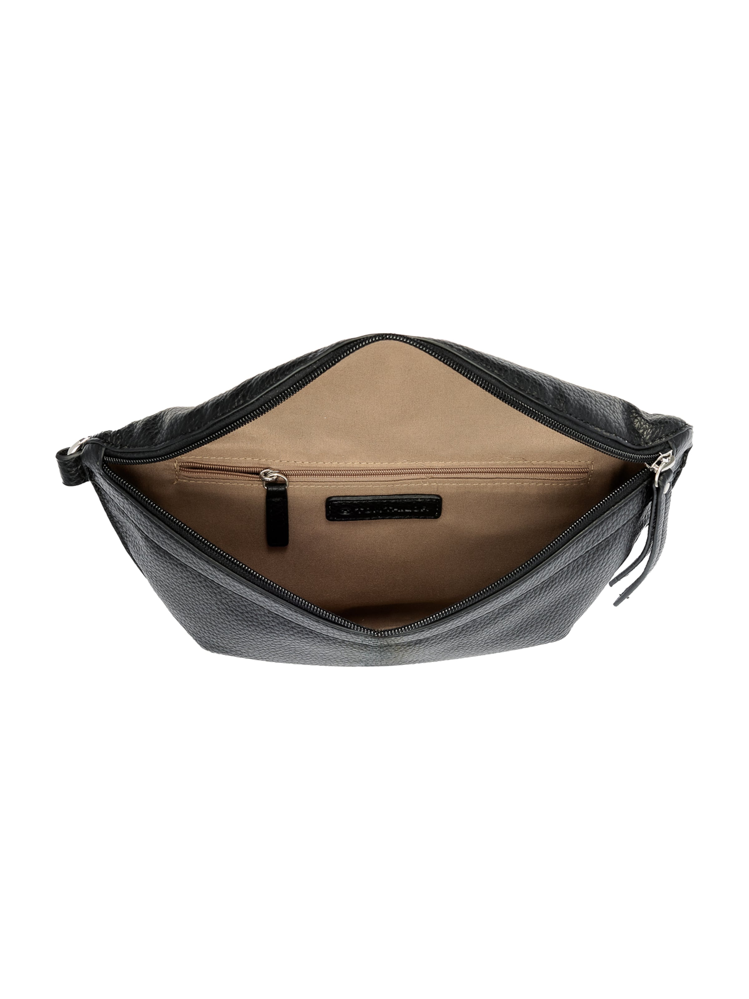 TOM TAILOR Crossbody Bag 'Lina' in Black