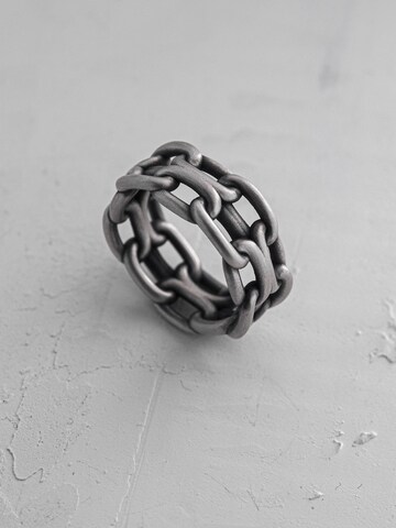 REYTEL Ring 'FUERZA'‌‌‌‌‌‌‌‌‌ in Silber