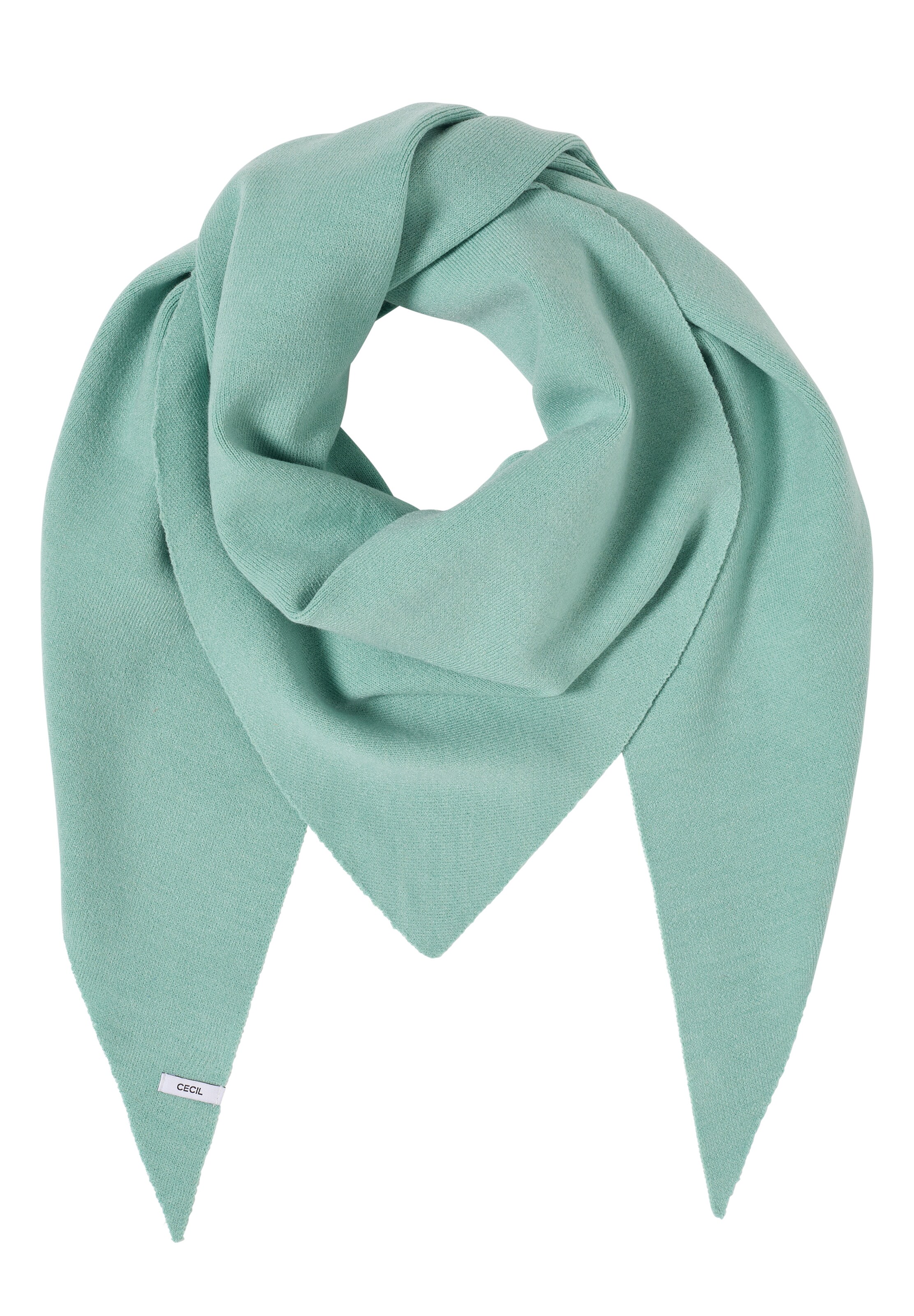 CECIL Tuch in Grün: Vorderseite