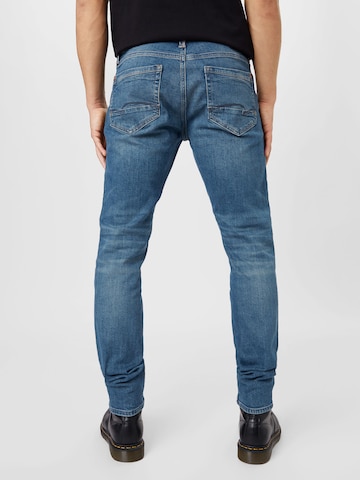 Coupe slim Jean 'James' Mavi en bleu