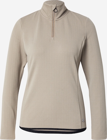 KILLTEC Performance shirt 'KSW 98' in Beige: front