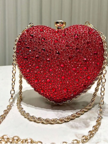Tomshop24-7 Clutch 'Herz' in Red