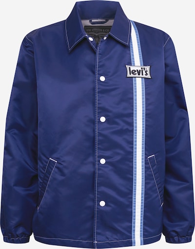 Demisezoninė striukė 'Merritt Surf Jacket' iš LEVI'S ®, spalva – tamsiai mėlyna / mėlyna dūmų spalva / balta, Prekių apžvalga