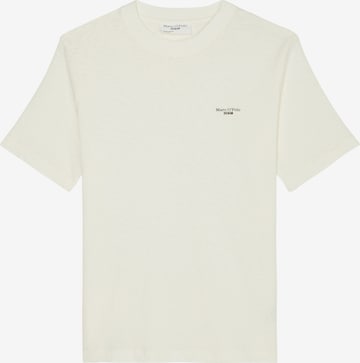 T-Shirt Marc O'Polo DENIM en blanc : devant