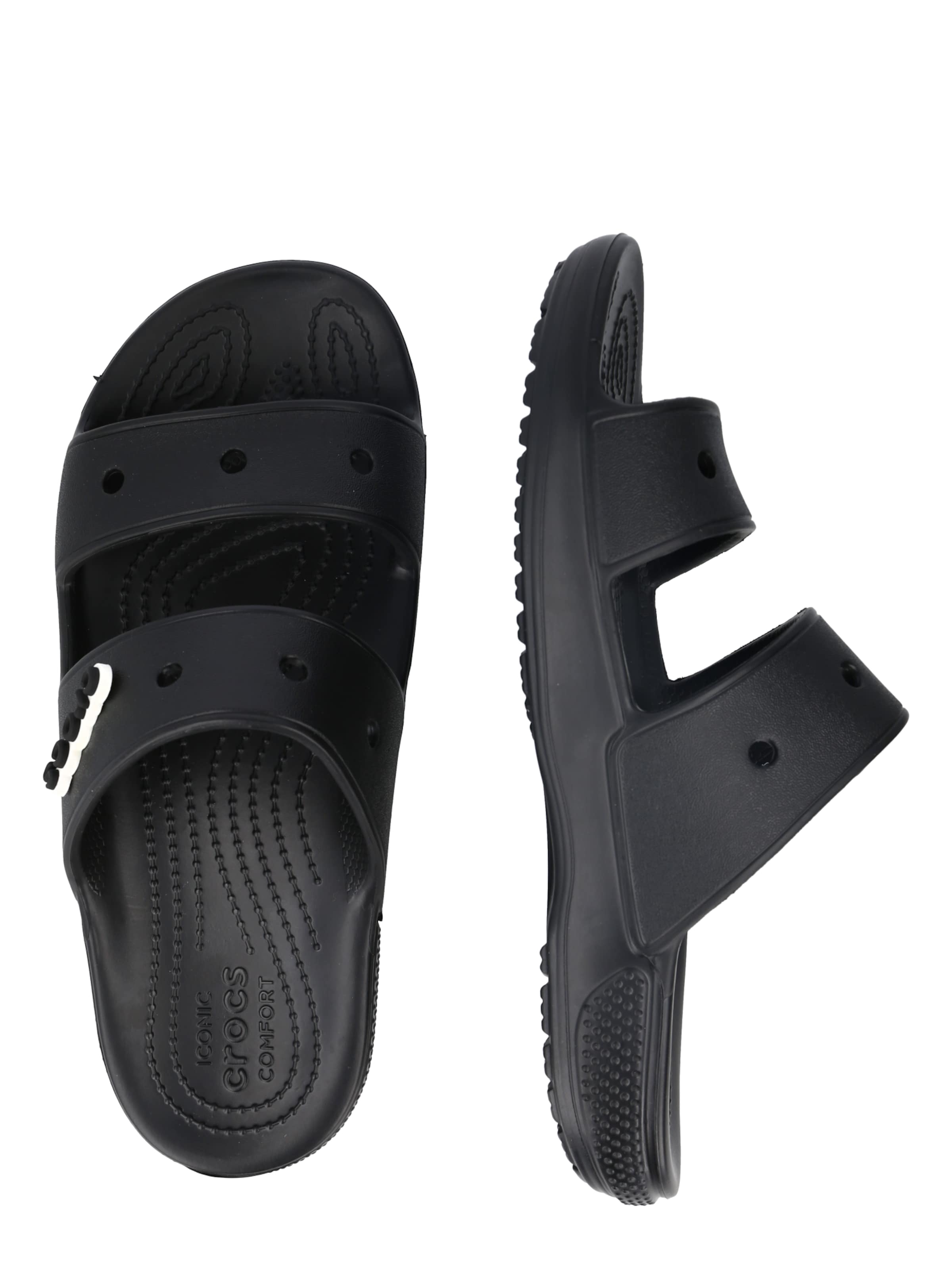 Frauen Pantoletten Crocs Pantolette in Schwarz - OR30234 Frauen Pantoletten Crocs Pantolette in Schwarz - OR30234
