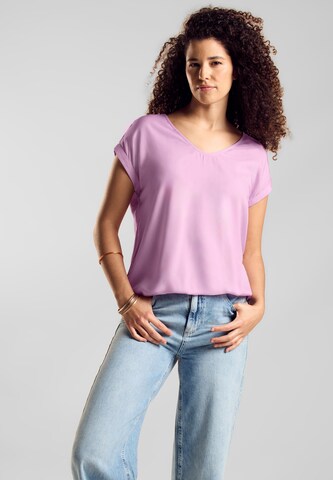 STREET ONE Shirt in Pink: Vorderseite