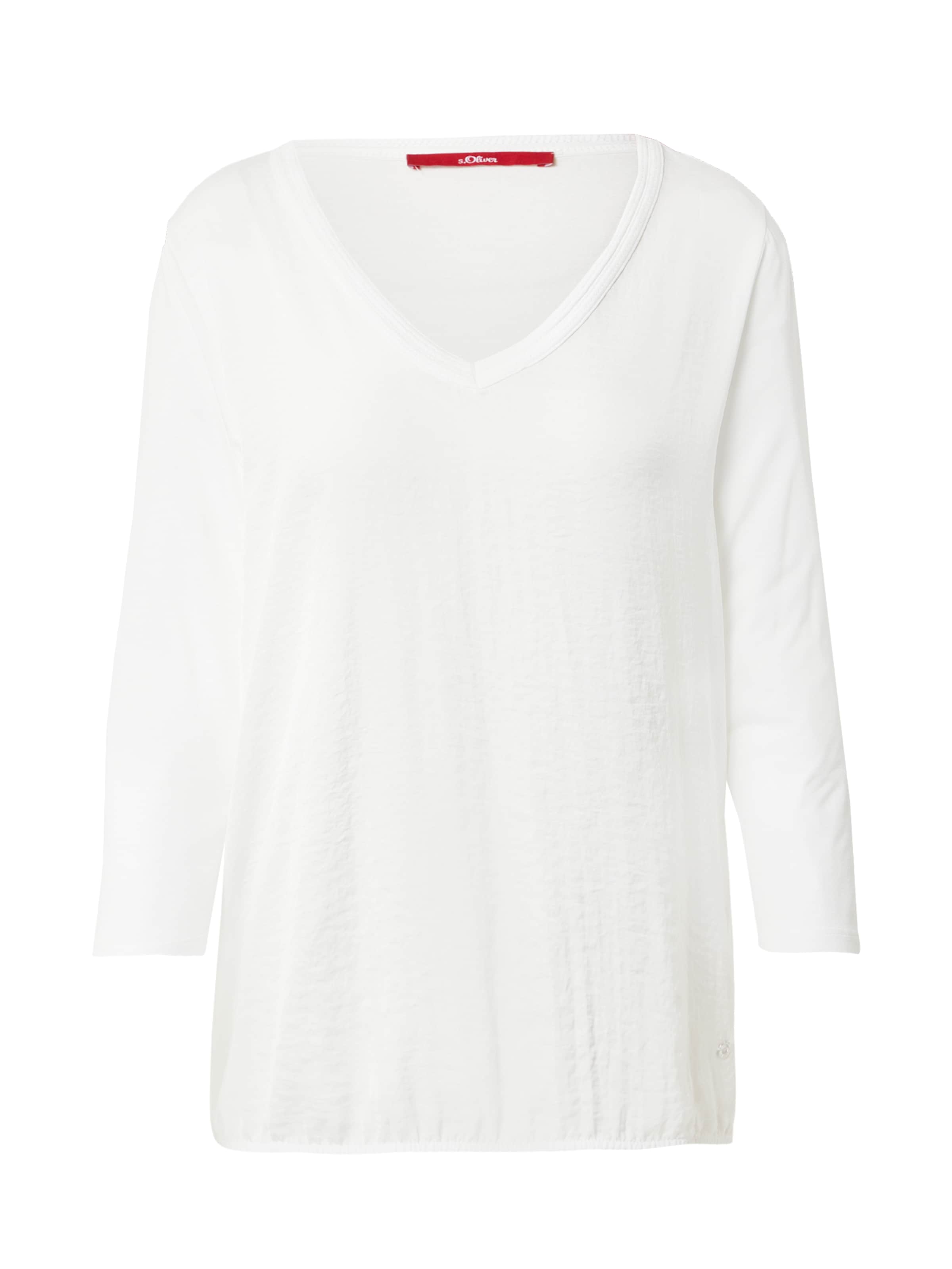 Frauen Shirts & Tops s.Oliver Shirt in Weiß - XS40586