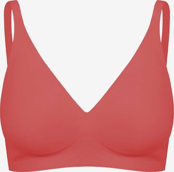 Soutien-gorge 'Comfort Push-Up BH' cfab (formerly creamy fabrics) en orange : devant