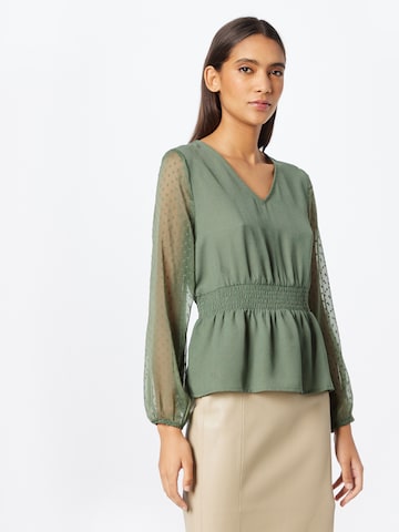 ABOUT YOU Blouse 'Florence' in Groen: voorkant