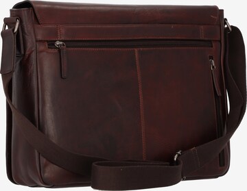 Sac d’ordinateur portable JOST en marron