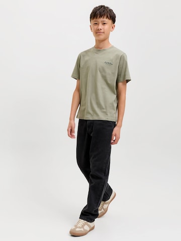 Jack & Jones Junior - regular Vaquero 'JJICHRIS ' en negro