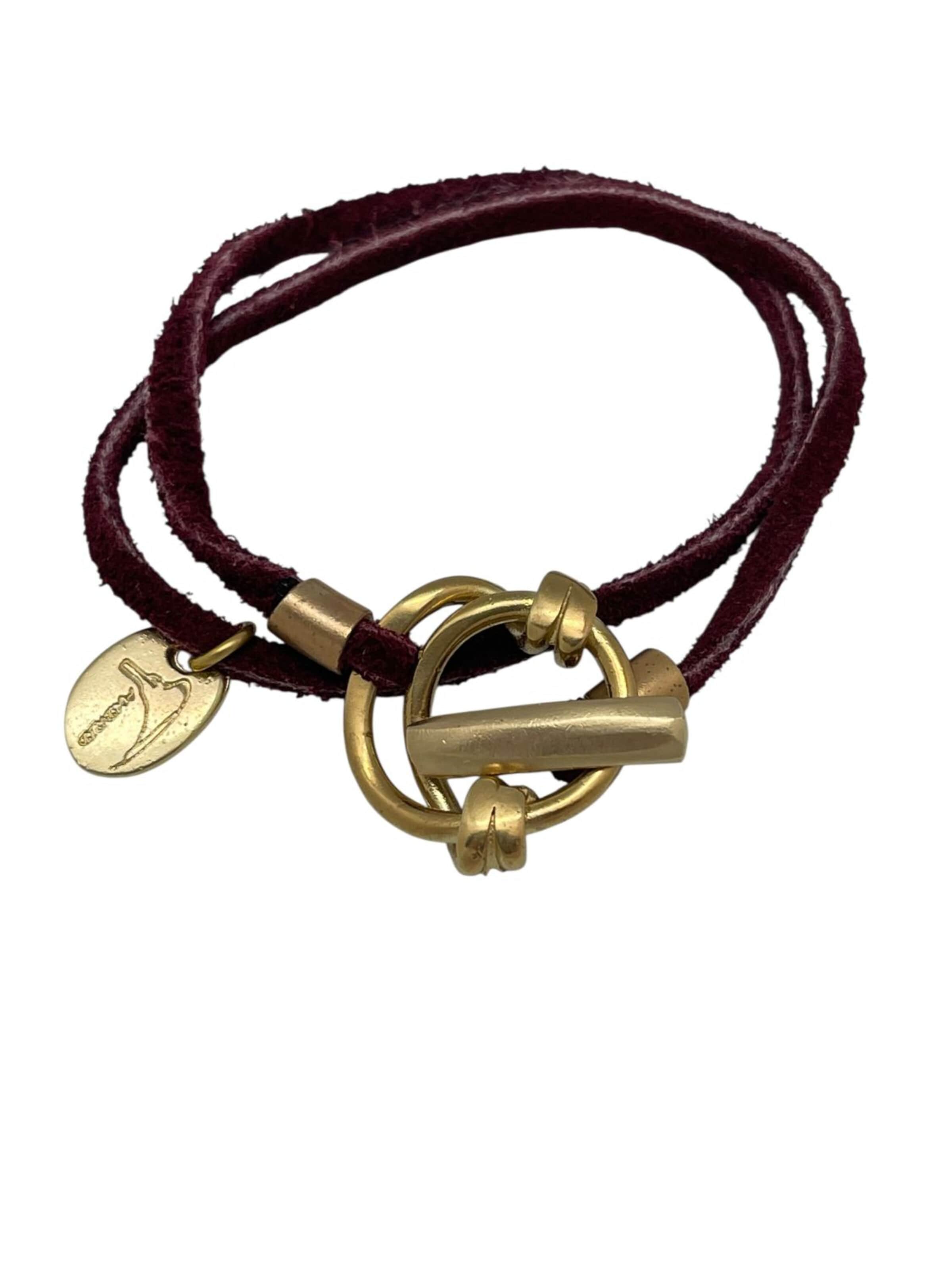 Gloria Mago Bracelet 'I Tie' in Gold: front