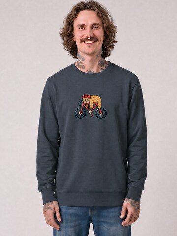 Watapparel Sweatshirt 'Sloth' in Grijs: voorkant