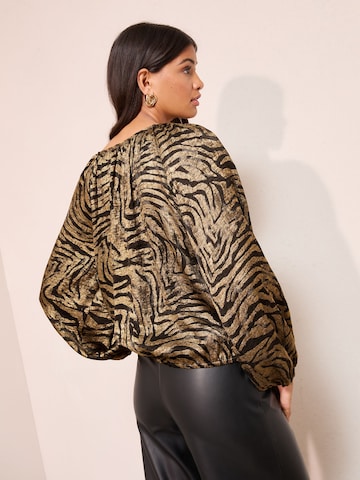 Friends Like These Blouse in Gold