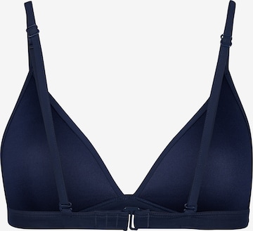 Skiny Triangel Bikinitop in Blau