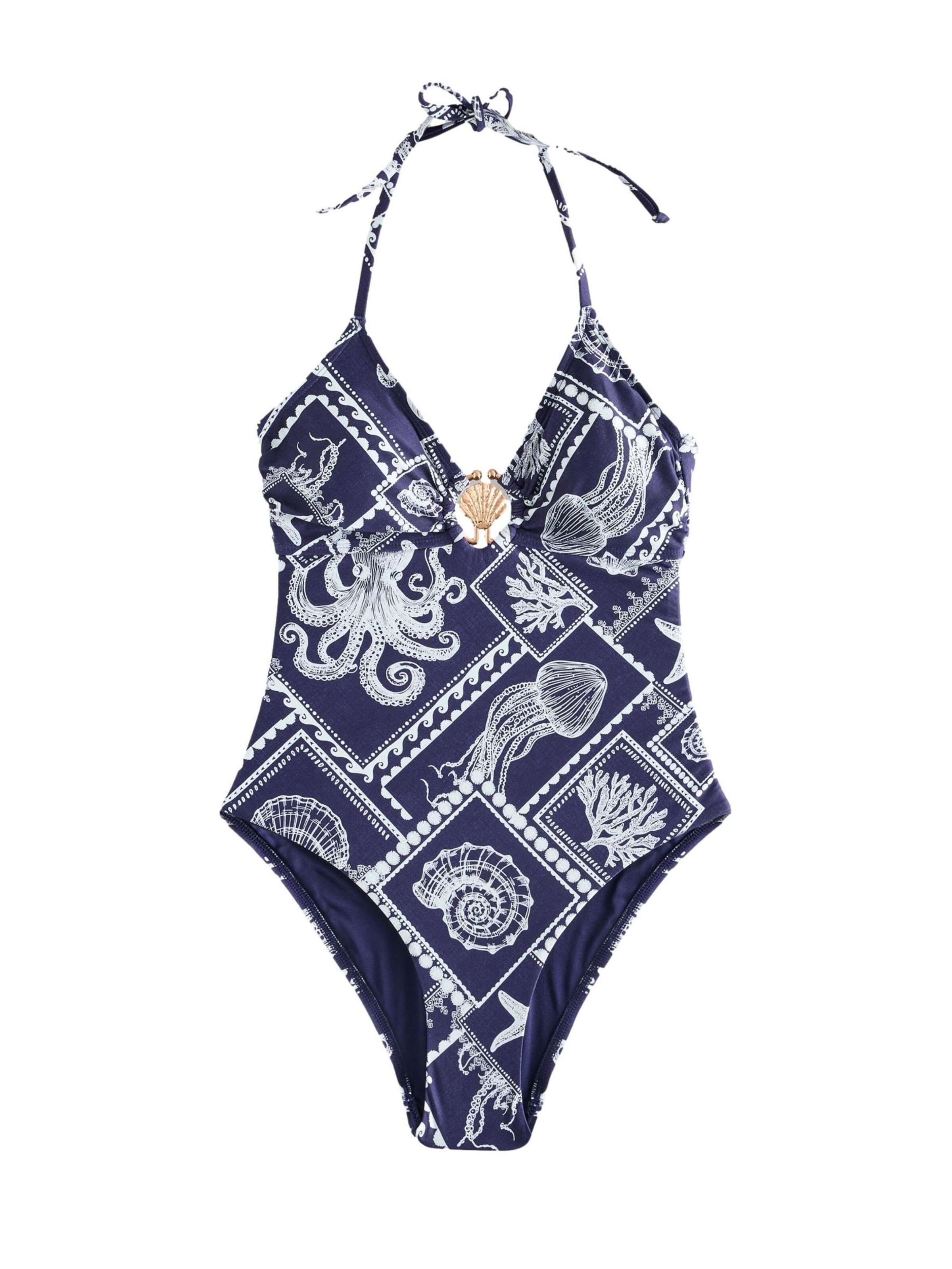 Triangle Maillot de bain Next en bleu : devant