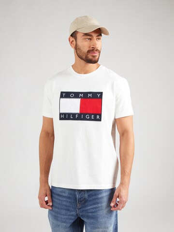 TOMMY HILFIGER Tričko – bílá: přední strana